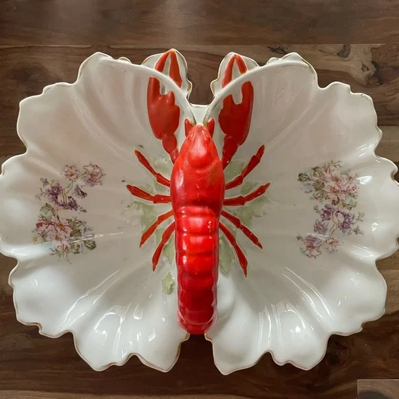   ロブスターディッシュ Rare Vintage Brad Keeler Lobster Serving Dish #867 1940's | eBay
